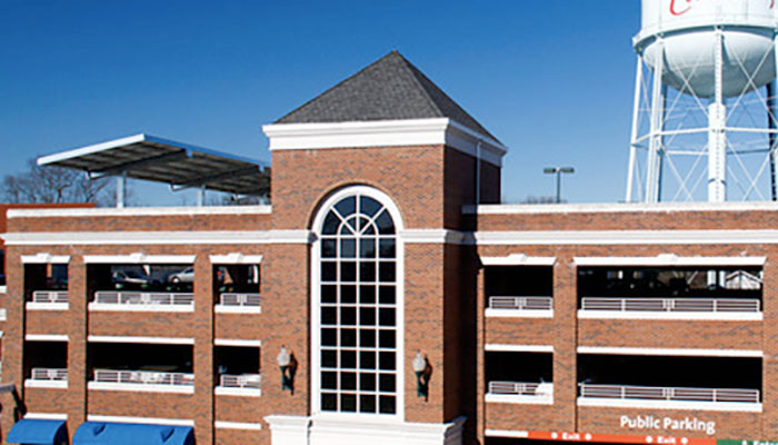 New Parking Deck Now Open